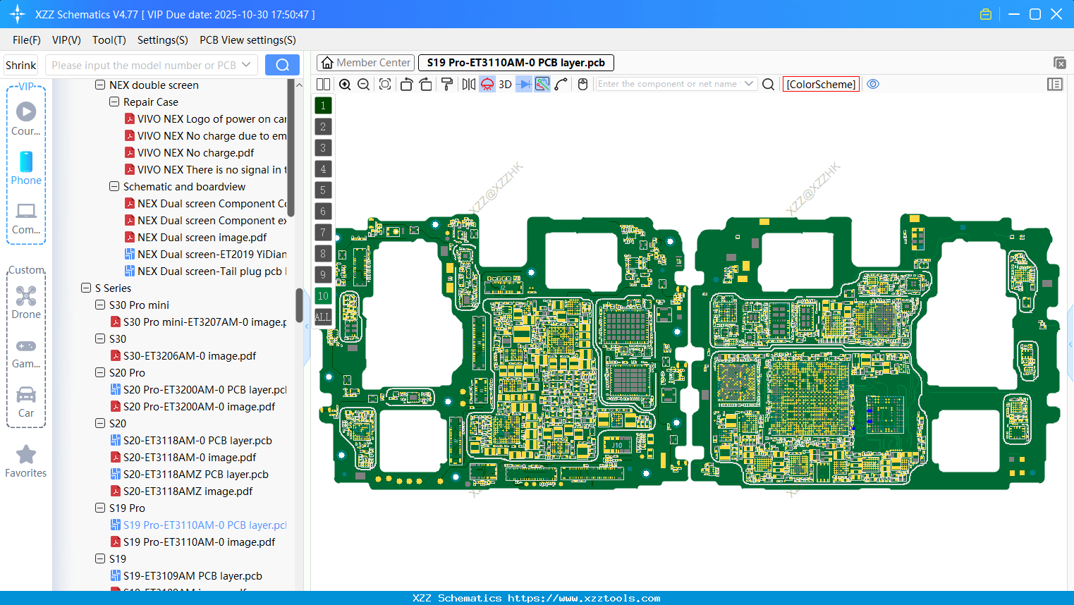 VIVO S19 Pro-ET3110AM-0 PCB Layer